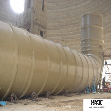 High Melting Point Fiberglass Duct / Pipe / Tube